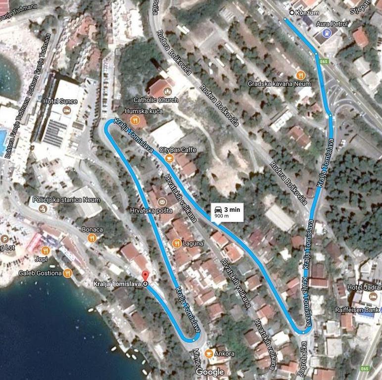 Apartments Kristic Неум Экстерьер фото